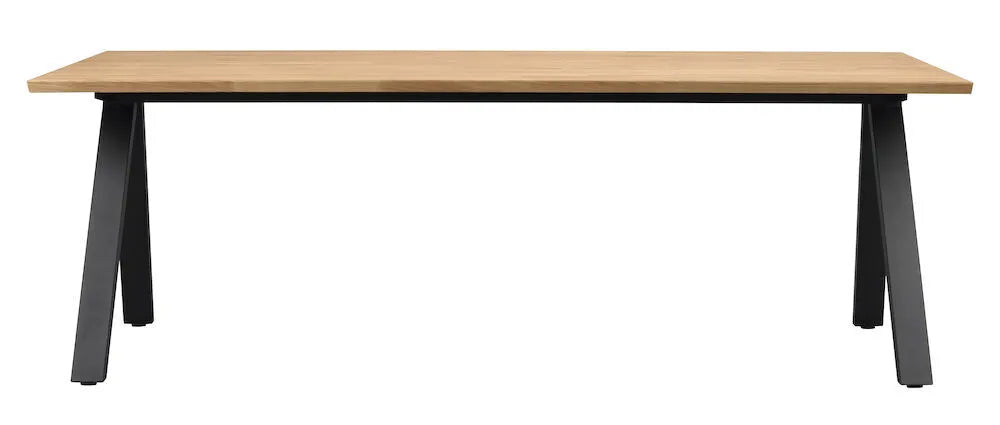 Carradale - Matbord Ek/svart