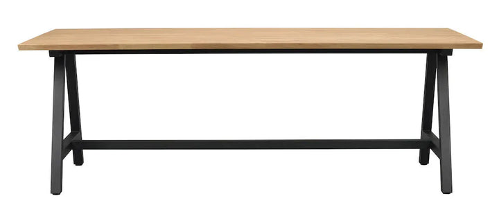 Carradale - Matbord Ek/svart