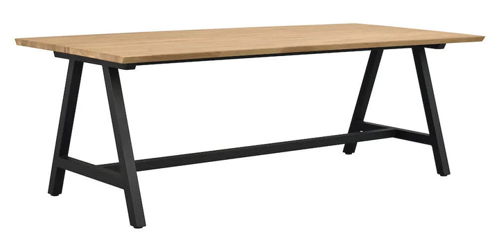 Carradale - Matbord Ek/svart