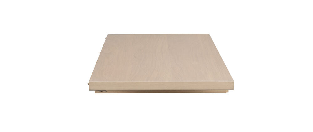 Stockbridge iläggsskiva 45x130 vitpigmenterad ek