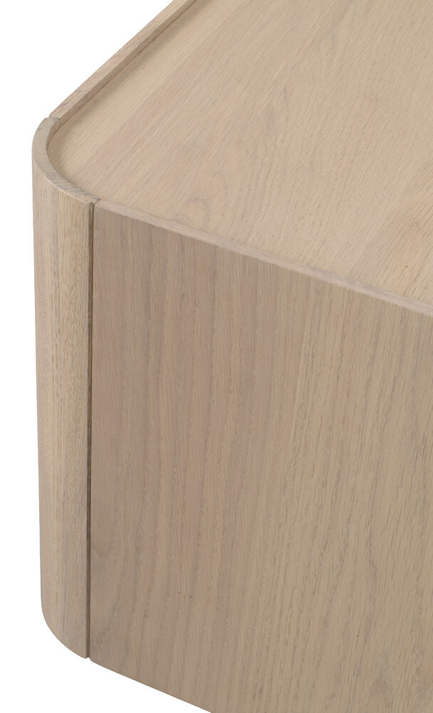 Seabrook soffbord 90x90 vitpigmenterad ek