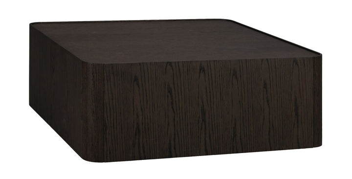 Seabrook soffbord 90x90 brun ek