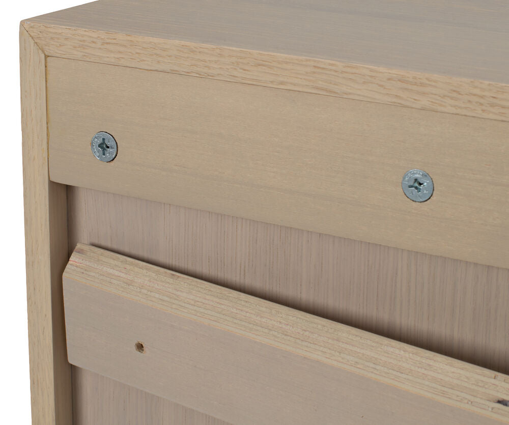 Scottsdale hyll-modul 4 vitpigmenterad ek