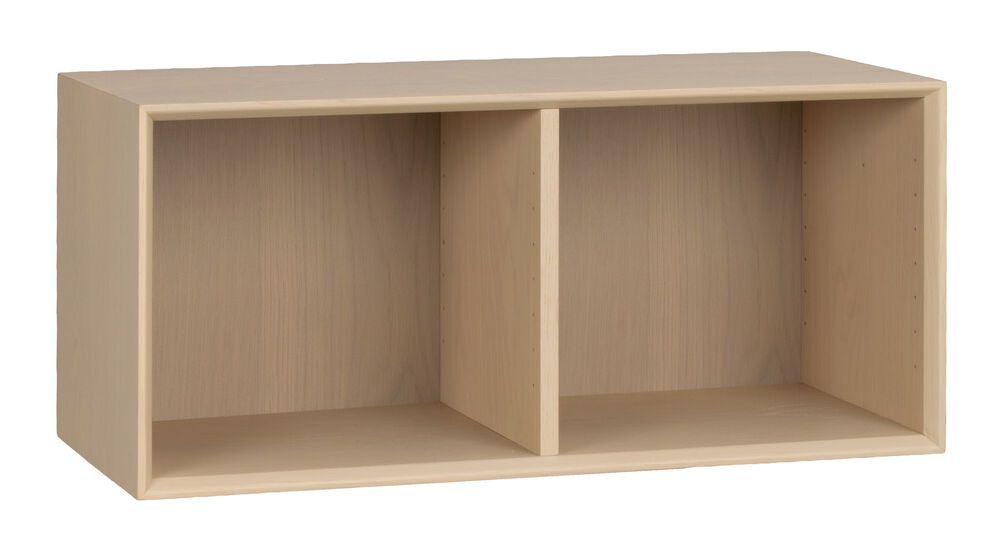 Scottsdale hyll-modul 2 vitpigmenterad ek