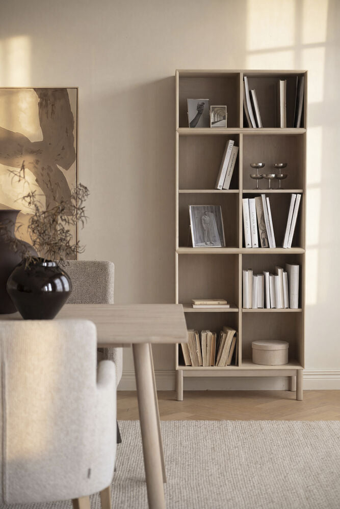 Scottsdale benställning vitpigmenterad ek