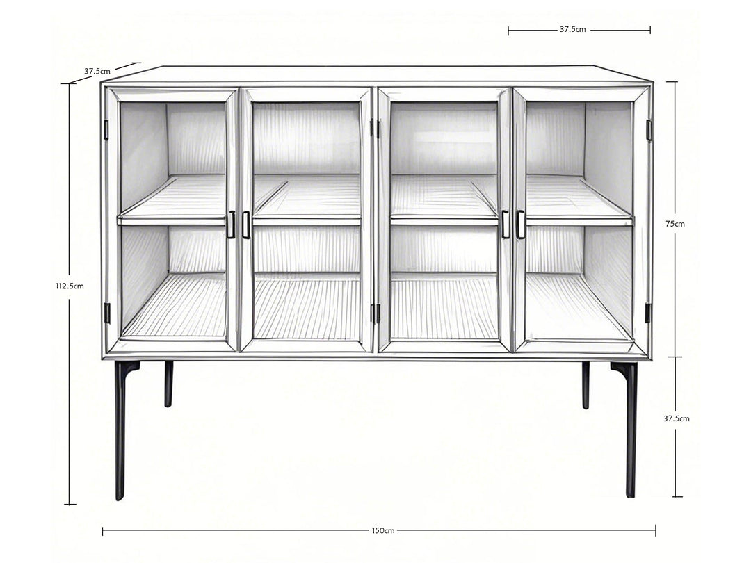Sideboard med dörrar