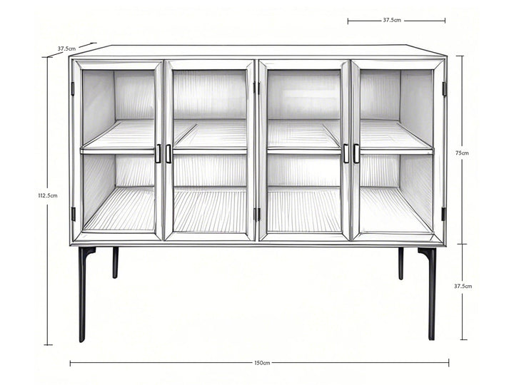 Sideboard med dörrar