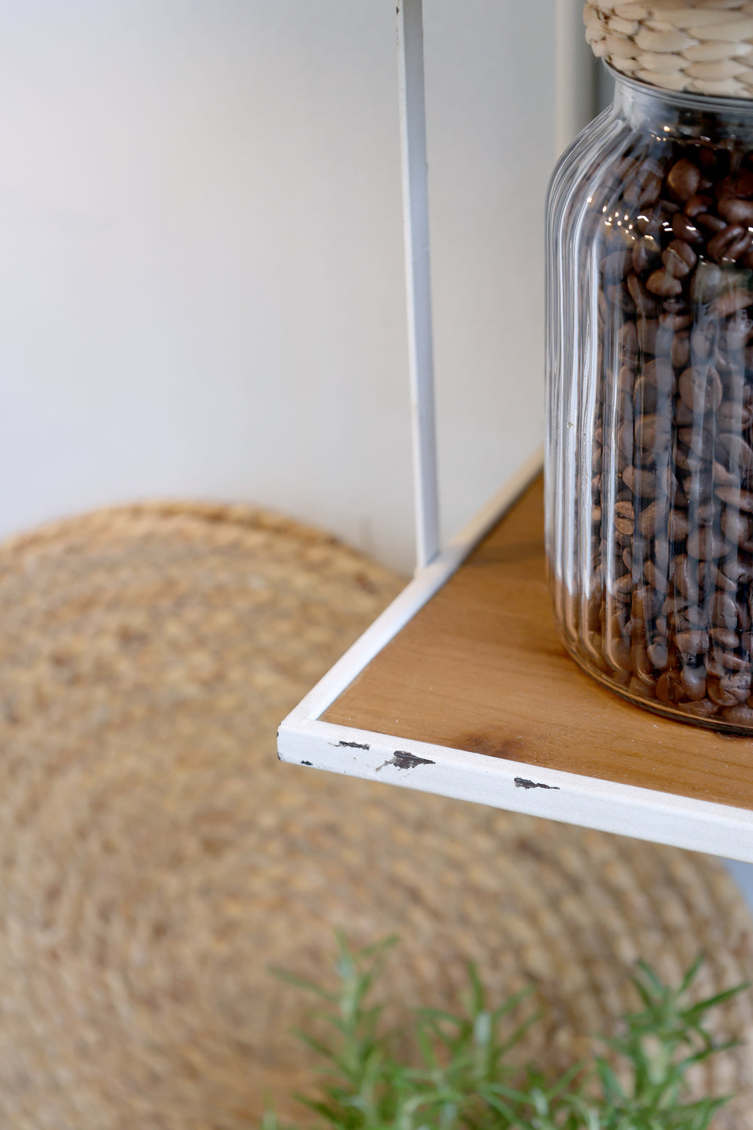 Hyllsystem med hyllor
