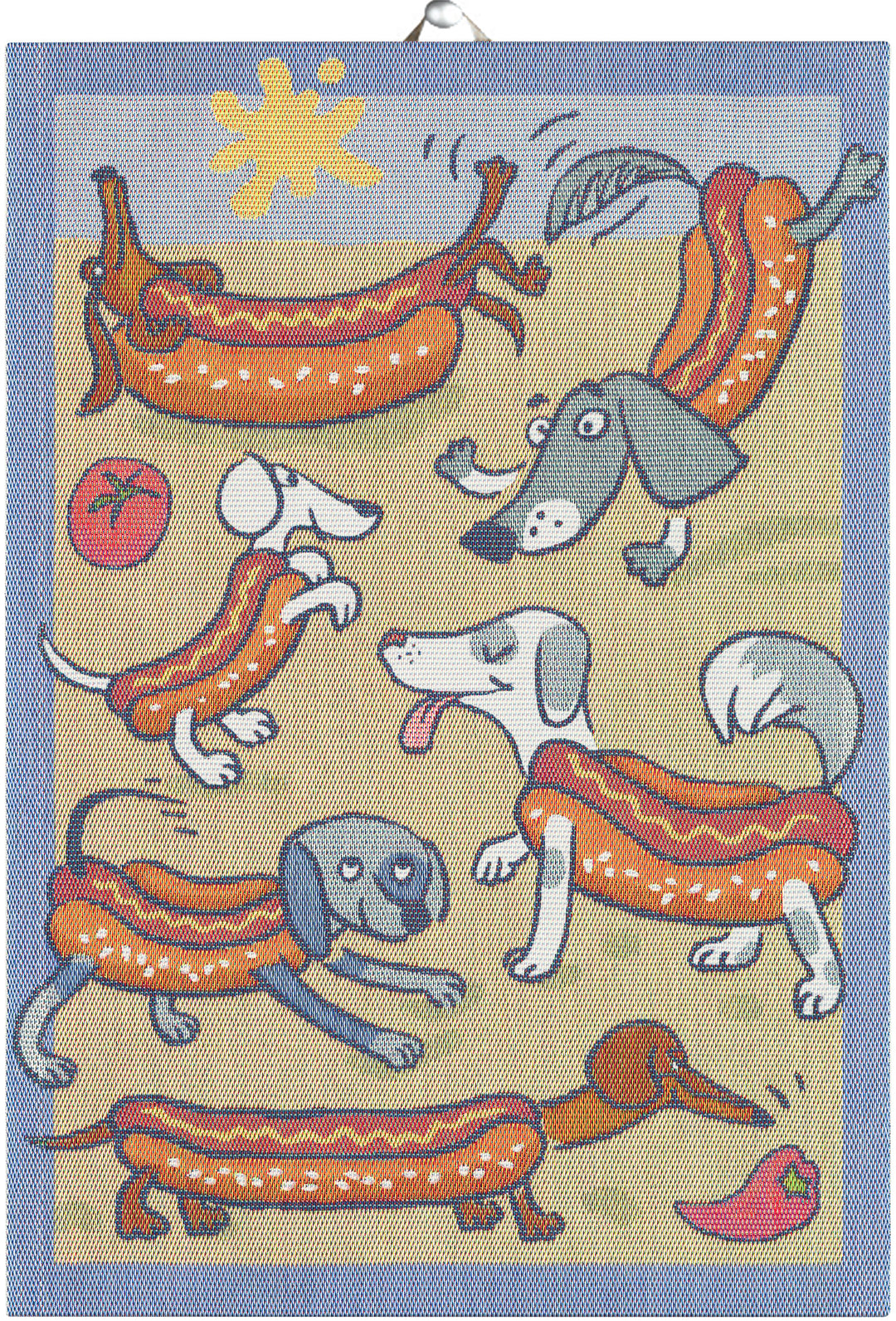 Hot Dog Handduk 35x50cm
