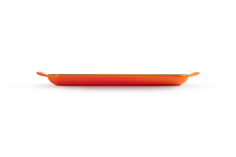 Rektangulär Grillplatta 32cm, Volcanic