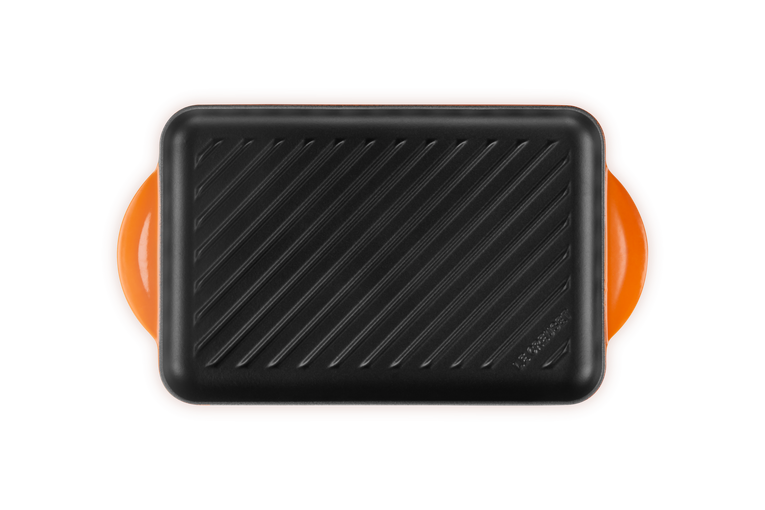 Rektangulär Grillplatta 32cm, Volcanic