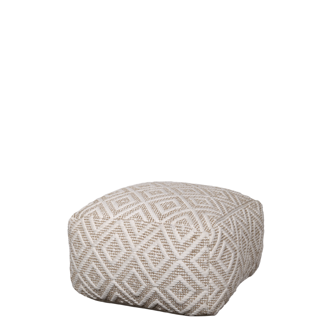 Loungepuff med mönster