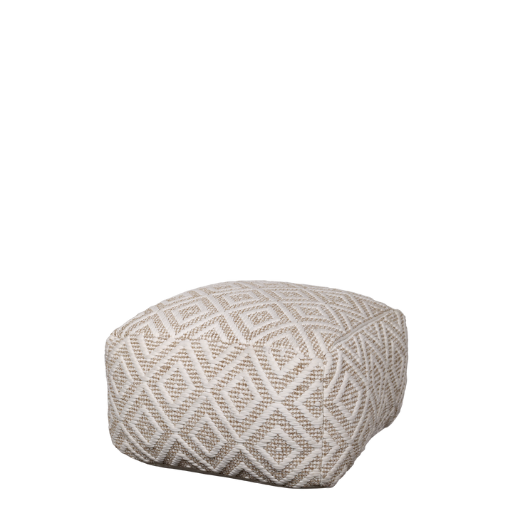Loungepuff med mönster