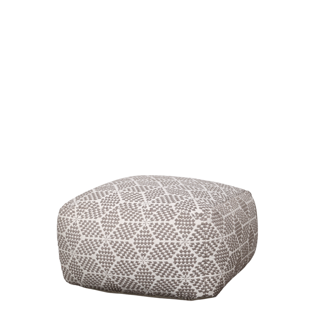 Loungepuff med mönster