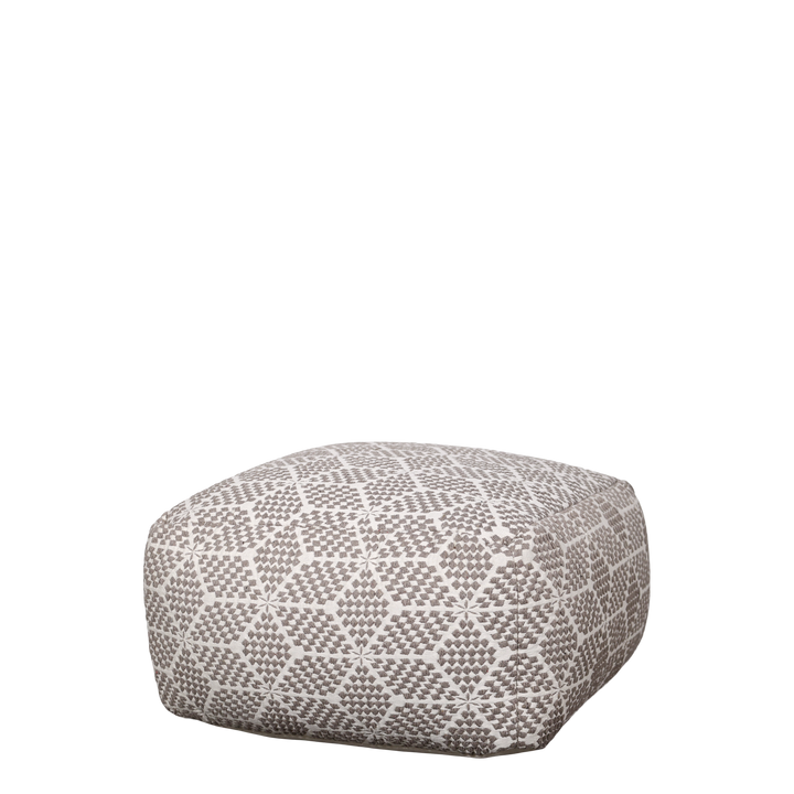 Loungepuff med mönster