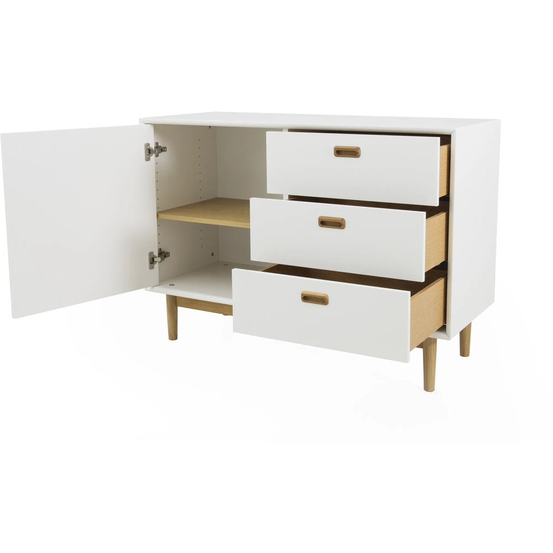 Svea Sideboard 1 dörr, 3 lådor