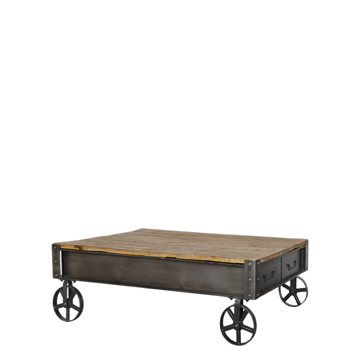 Soffbord med lådor