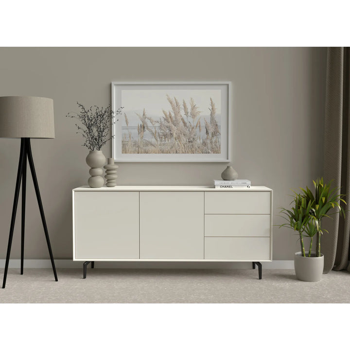 Wall Sideboard 2 Dörrar 3 Lådor