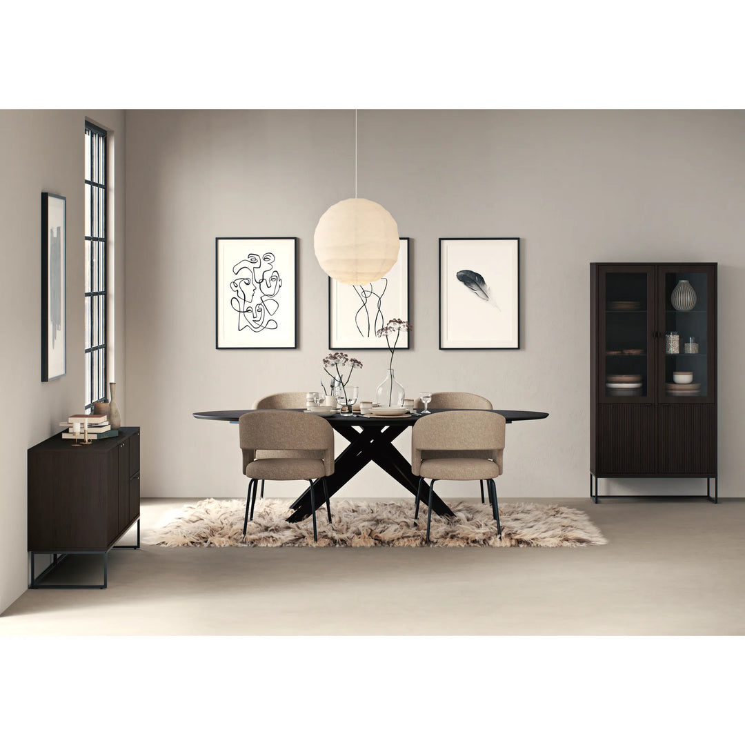 Bali Sideboard 2 dörrar, 2 lådor