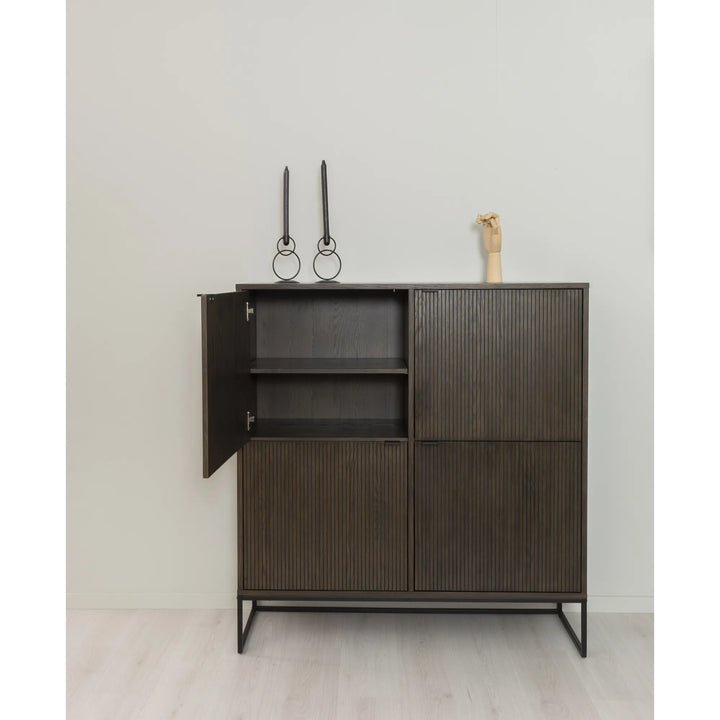 Bali Highboard 4 dörrar