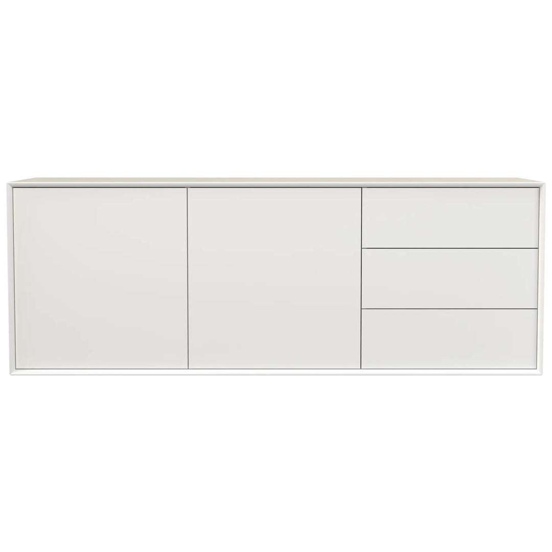 Wall Sideboard 2 Dörrar 3 Lådor