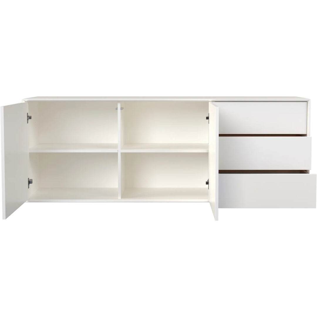 Wall Sideboard 2 Dörrar 3 Lådor