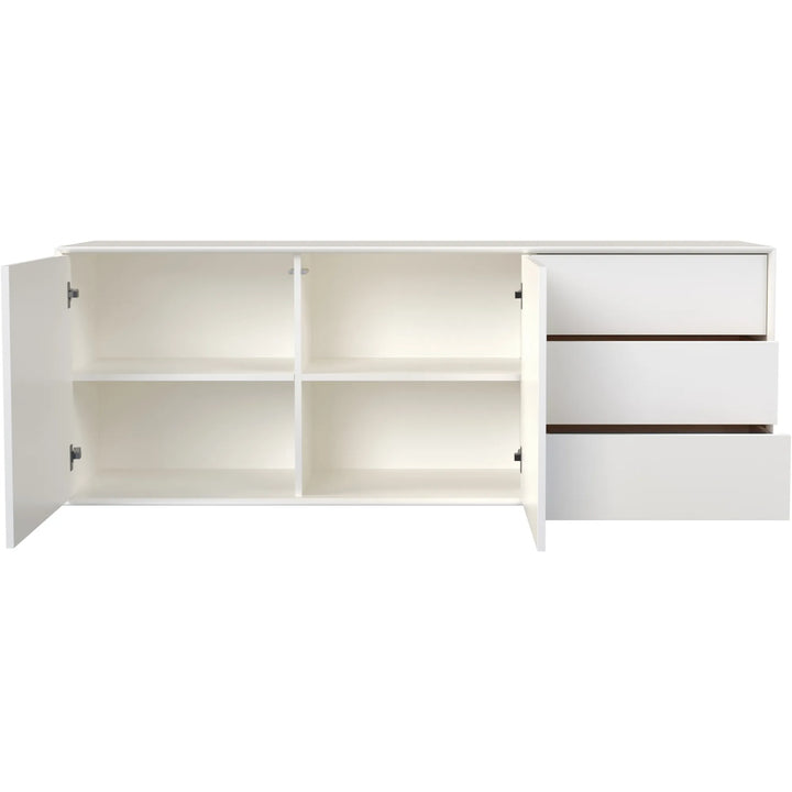 Wall Sideboard 2 Dörrar 3 Lådor