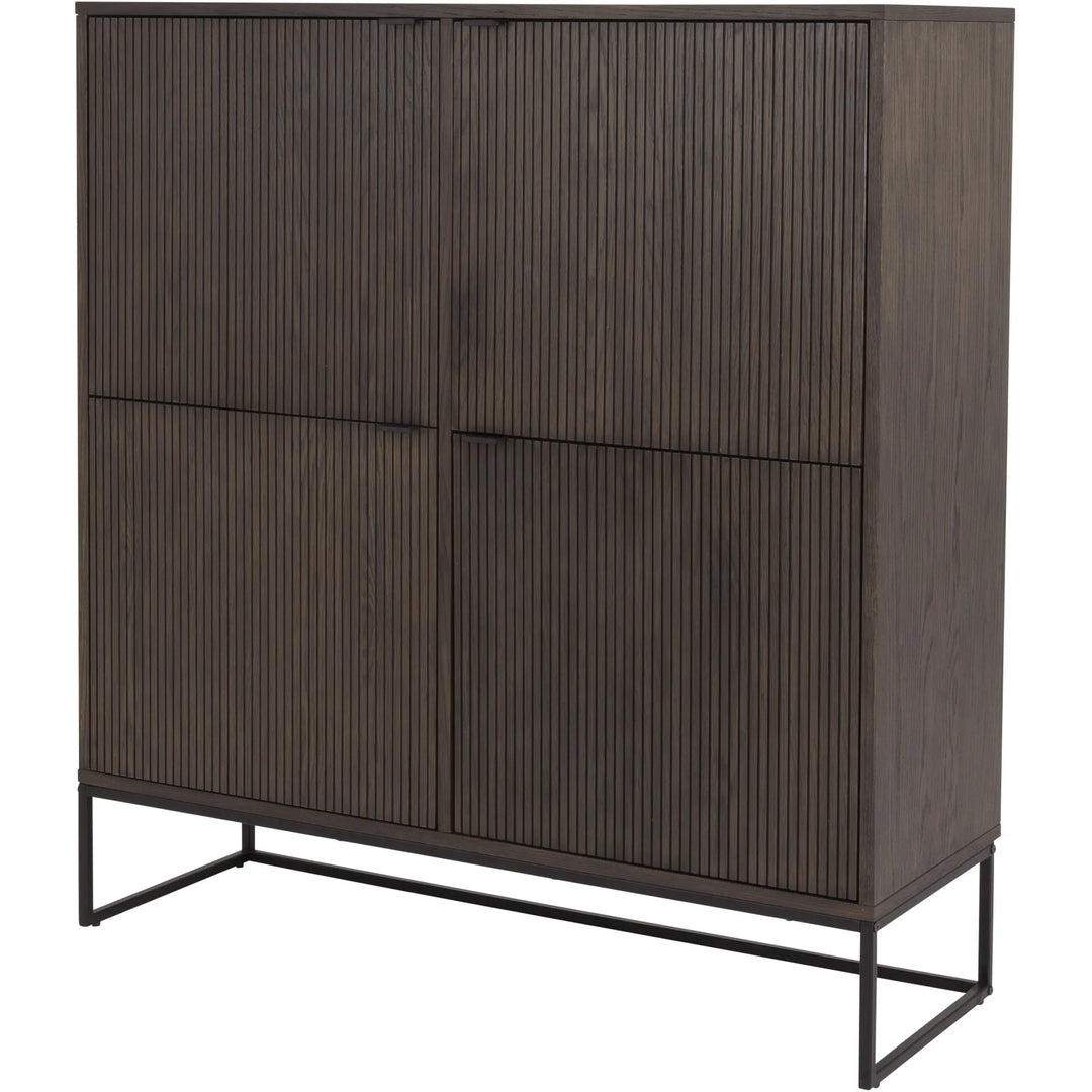 Bali Highboard 4 dörrar