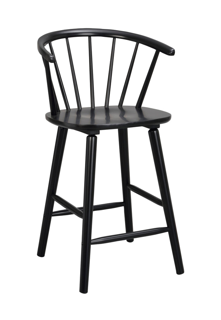 106261_b, Carmen bar chair, black