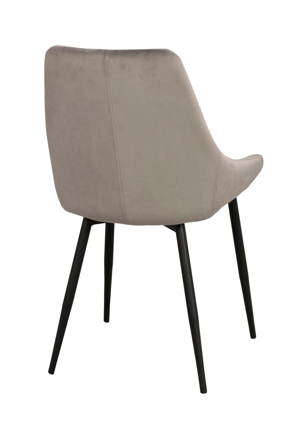 110387_d Sierra stol, grå sammet R