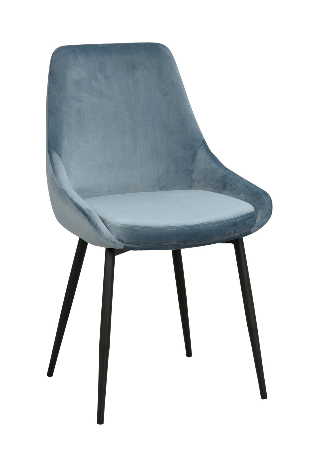 110390_b Sierra stol, blå sammet R