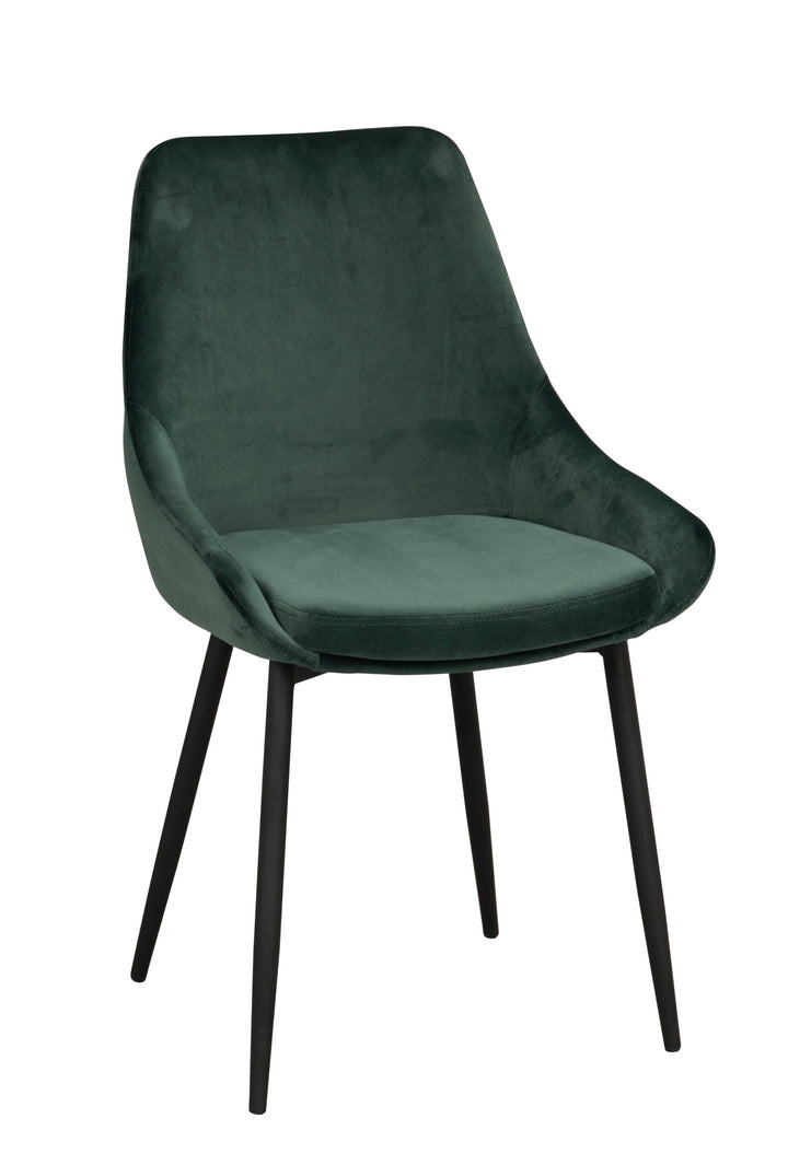 110397_b, Sierra stol grön sammet R
