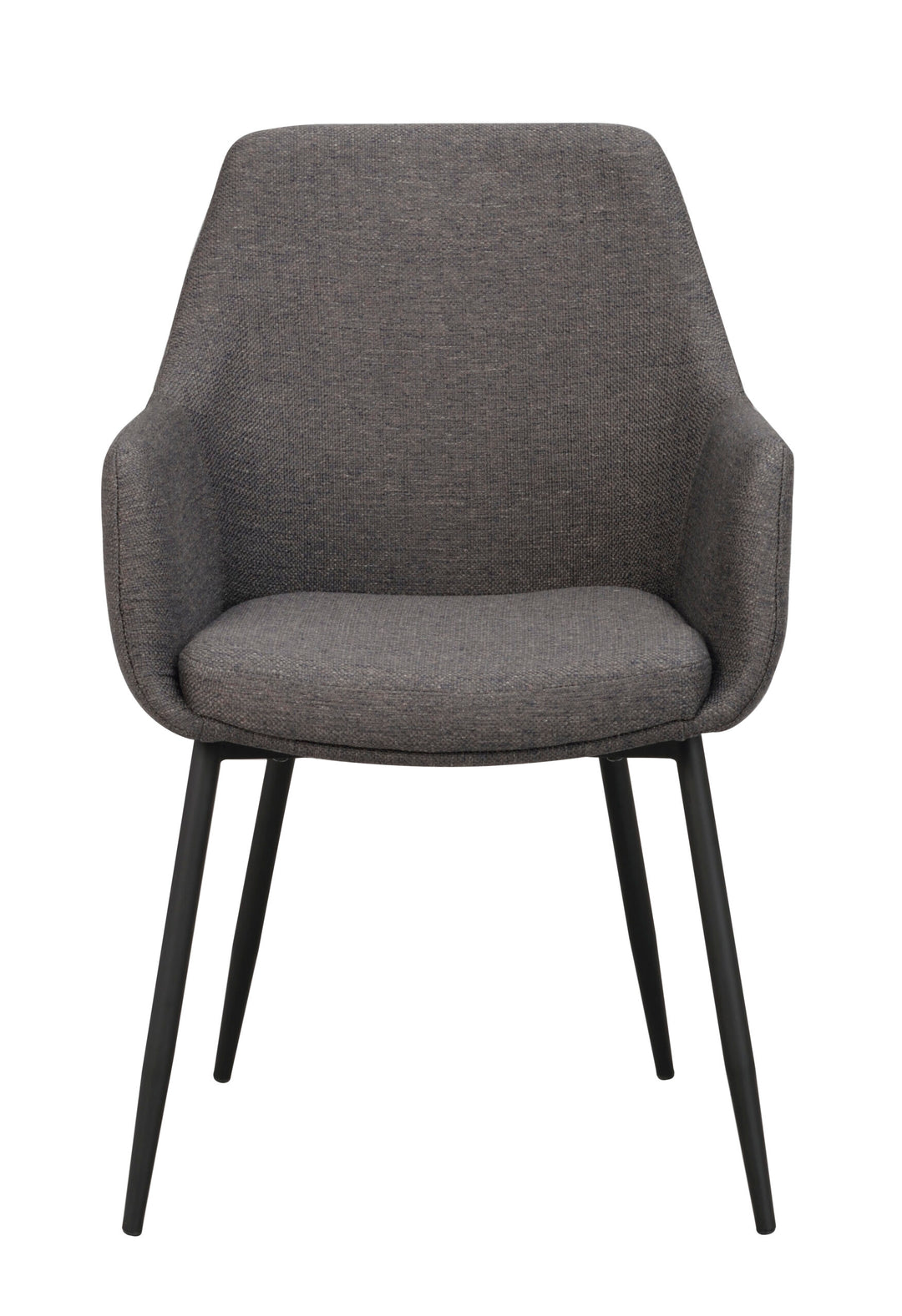 110458_a, Reily arm chair, grey fabric_black