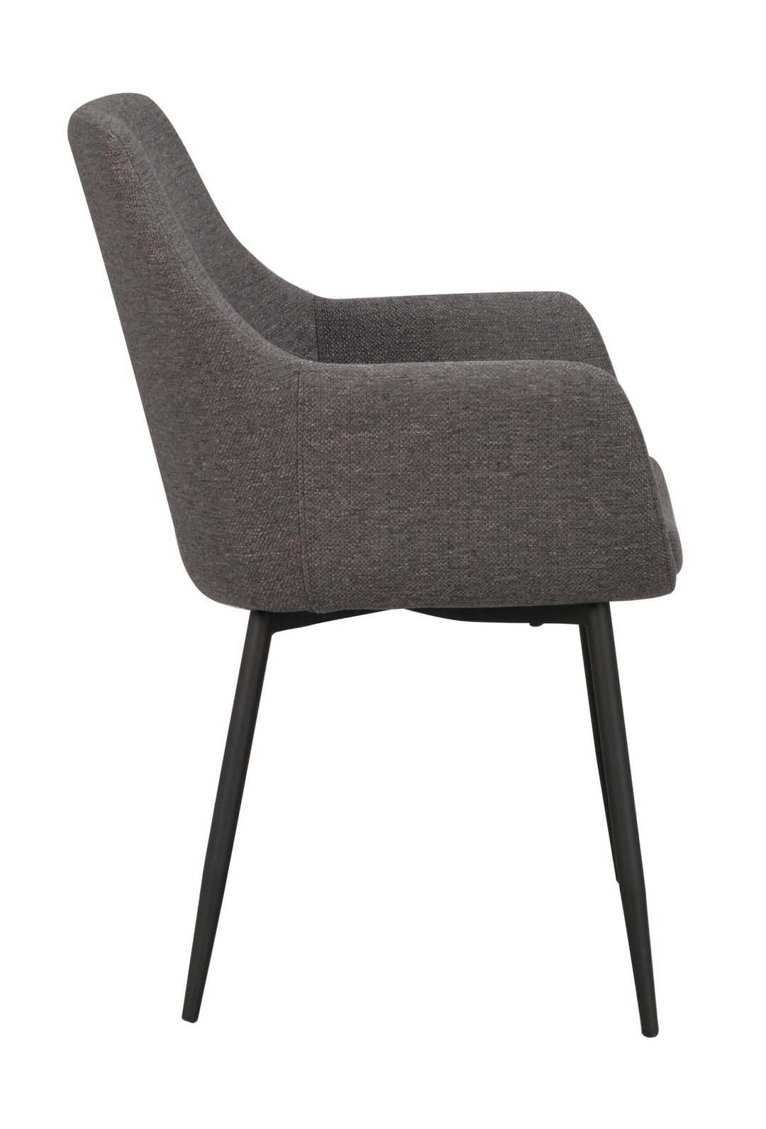 110458_c, Reily arm chair, grey fabric_black