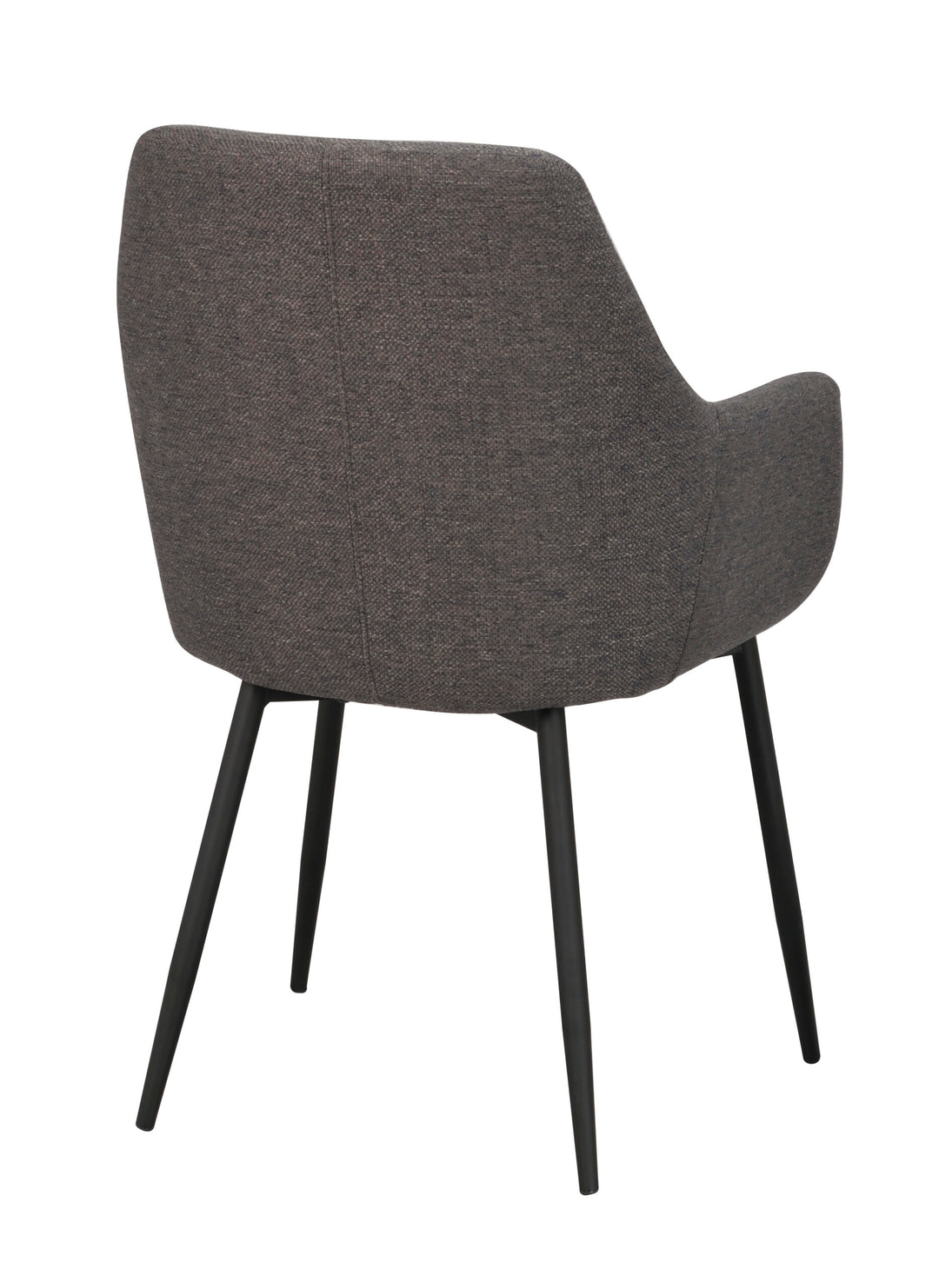 110458_d, Reily arm chair, grey fabric_black