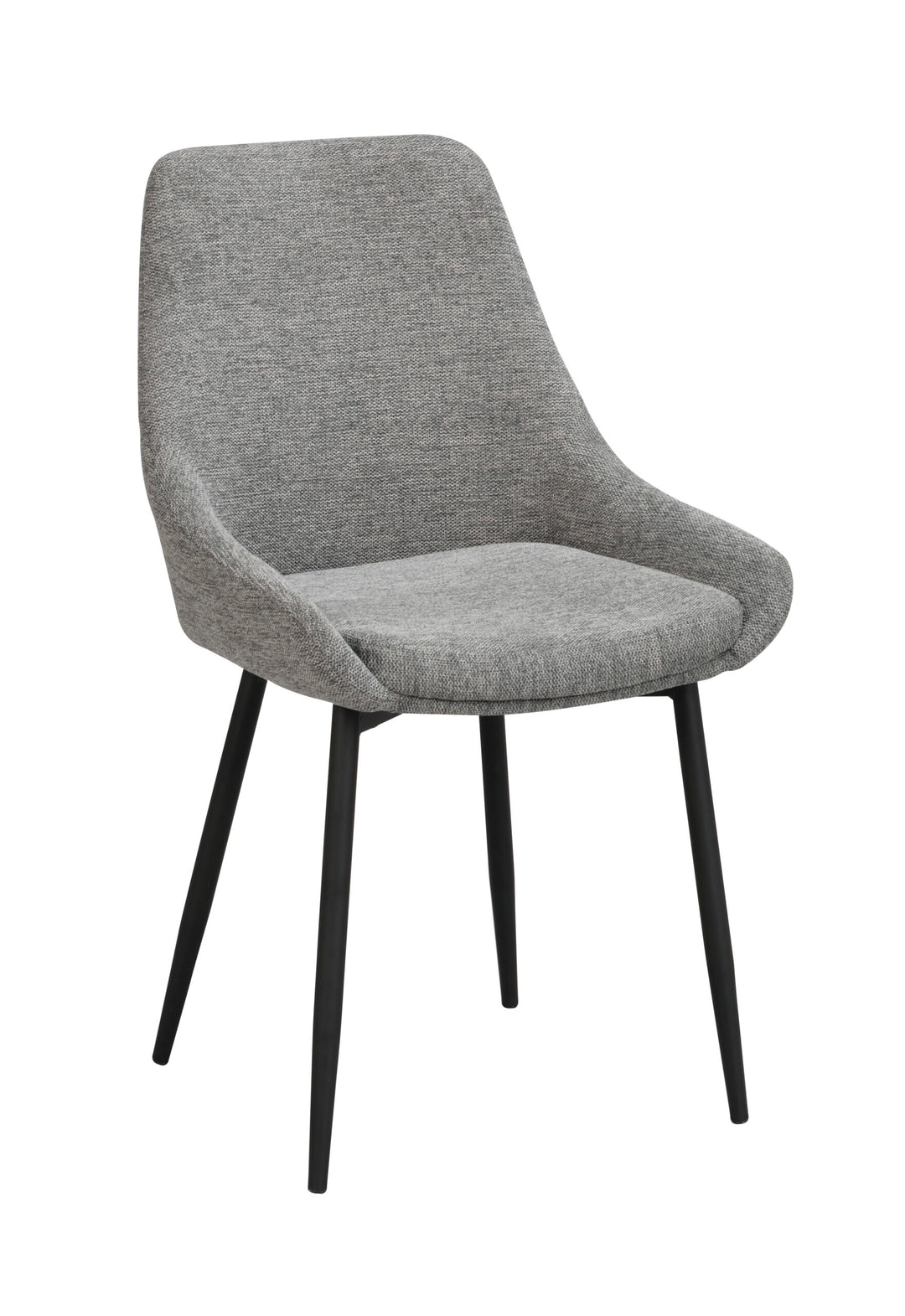 110486_b, Sierra chair, grey fabric_black