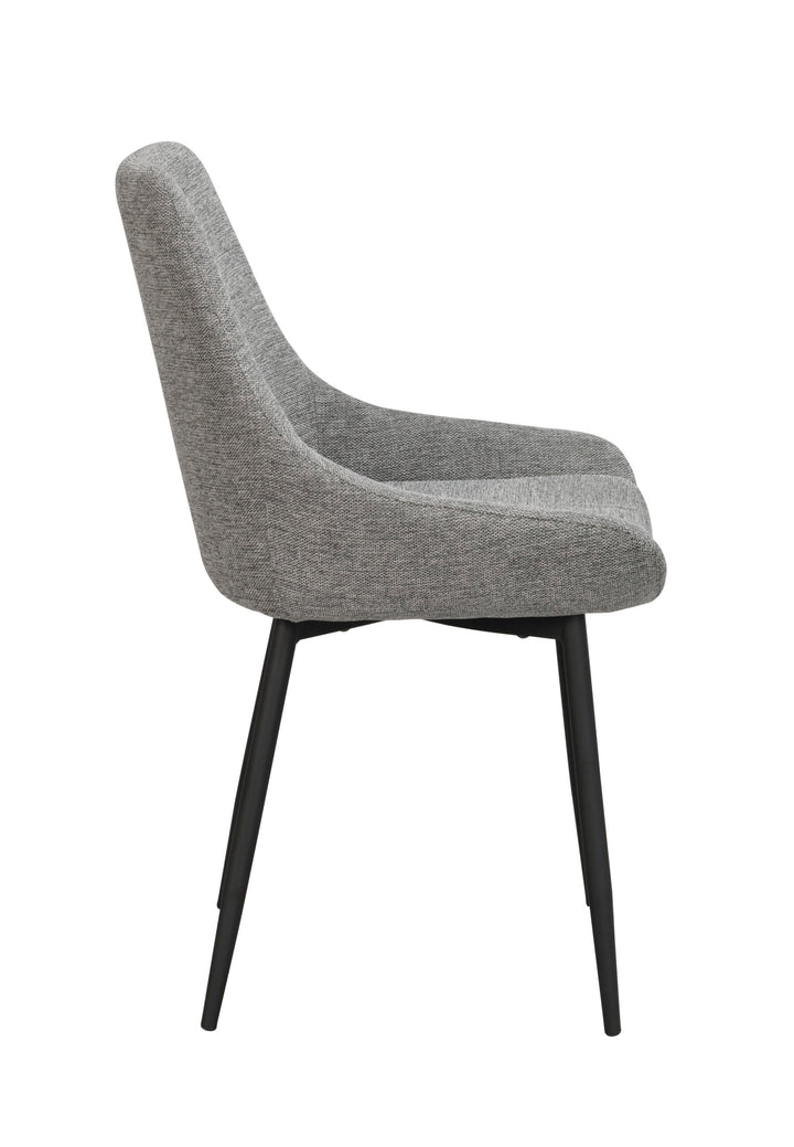 110486_c, Sierra chair, grey fabric_black
