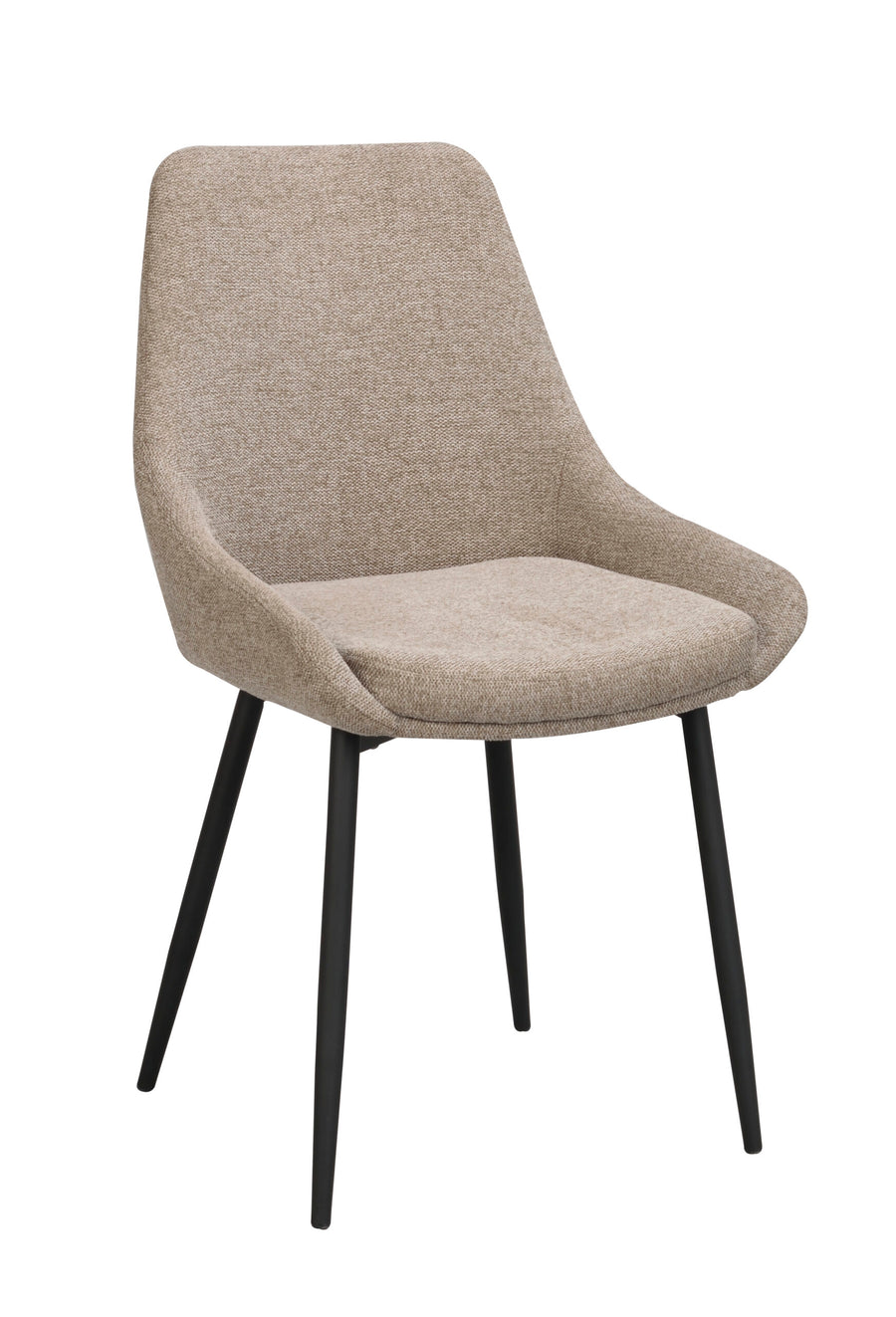 110487_b, Sierra chair, beige fabric_black