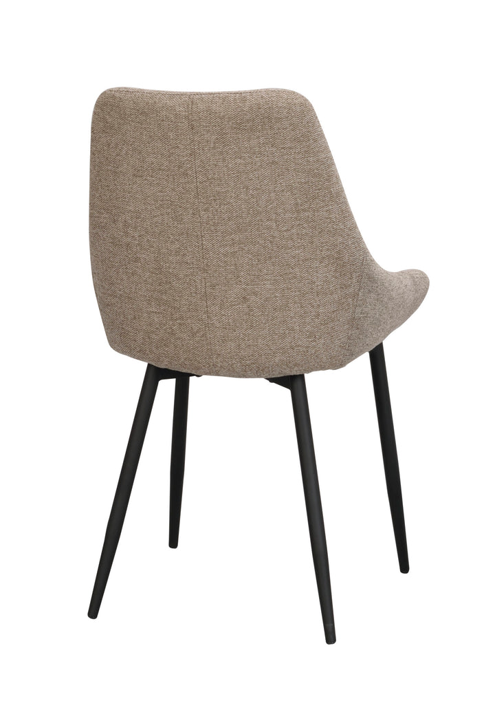 110487_d, Sierra chair, beige fabric_black