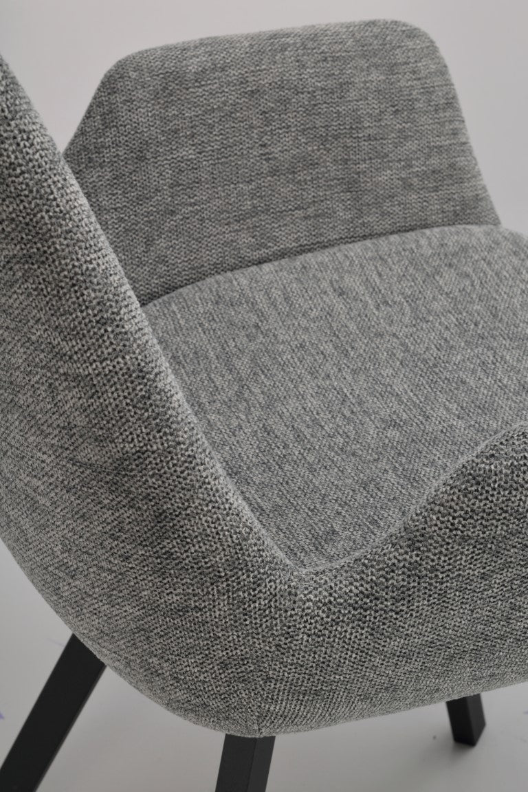 110530_det1, Norwell swivel chair, grey_black (Medium)