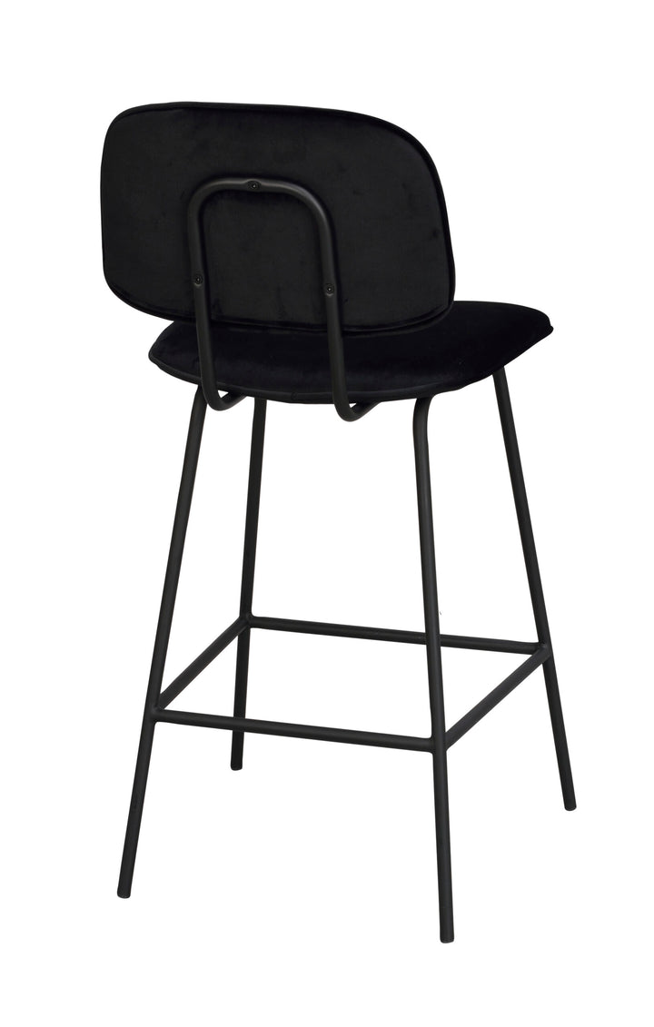 117715_d, Bryan barstol, svart sammet_svart