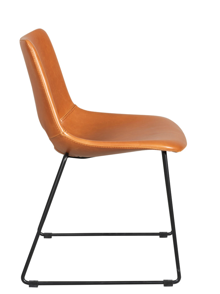 118613_c Manning stol cognac_svart