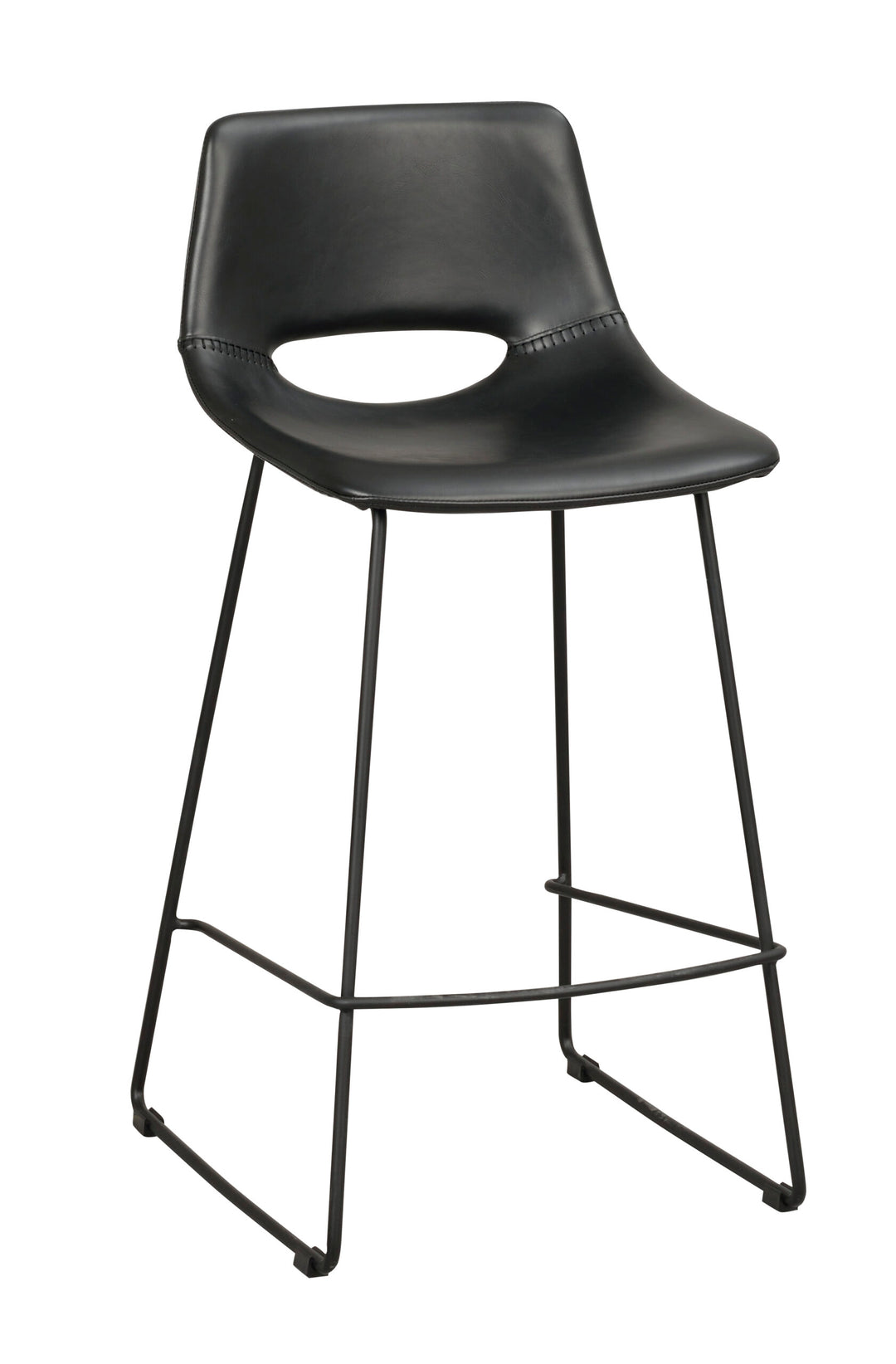 118615_b, Manning barstol, svart konstläder_svart R