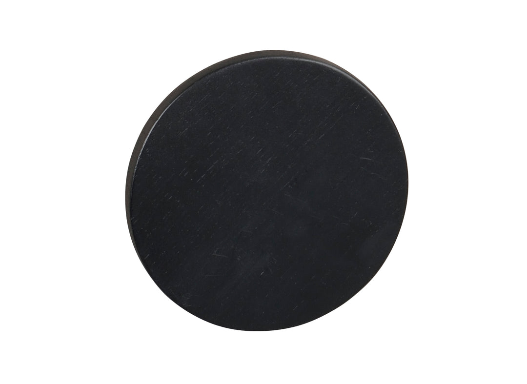 119549_a, Milford väggknopp svart ek, 12 cm R