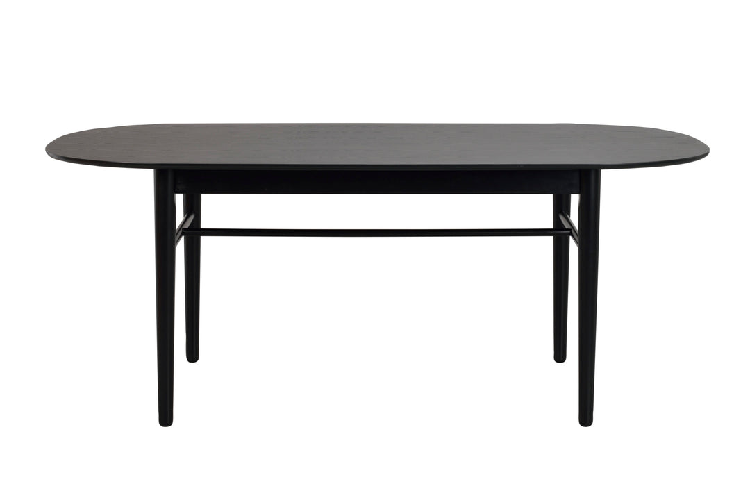 119754_a, Akita matbord ovalt, svart