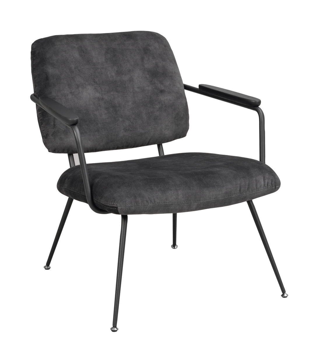 120112_b, Prescott lounge chair grey_black