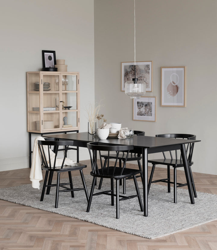 Lotta table - 110735, Casey chair - 111020, Marshalle glass cabinet - 119085, 06
